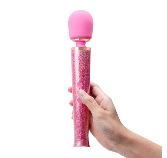 Masażer - Le Wand Petite All That Glimmers Massager Pink